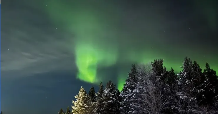 俄羅斯極光美景