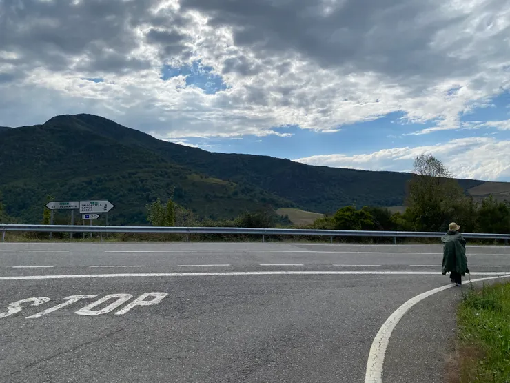 決定走柏油路