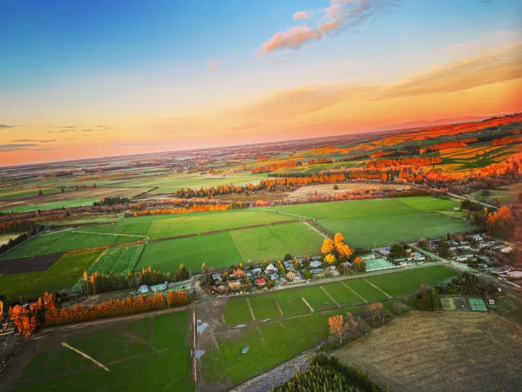 清晨的第一道朝霞