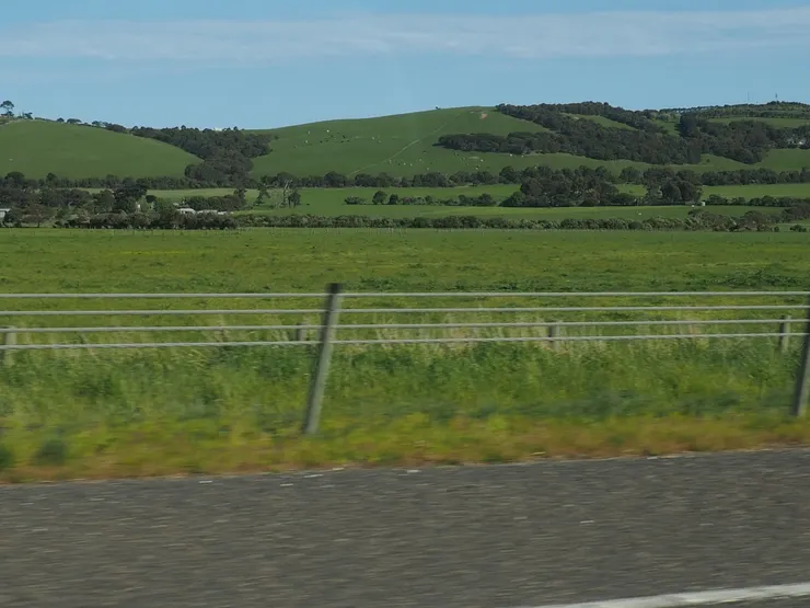 澳洲難得一見的山丘