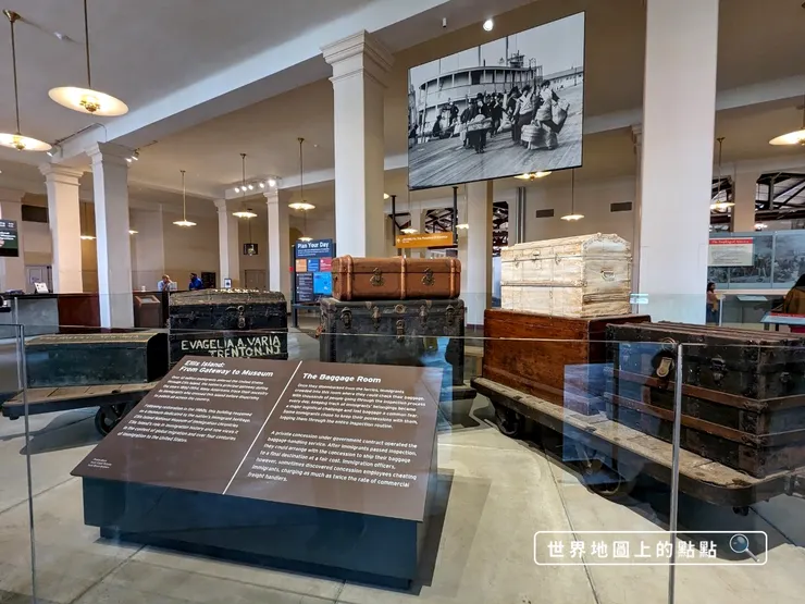 移民博物館大廳展示品