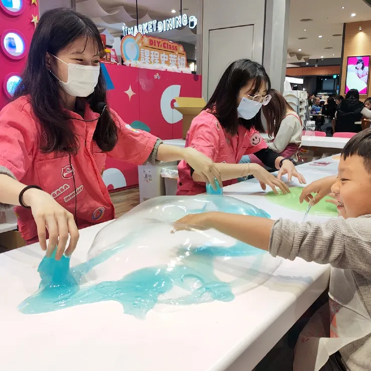 超療癒史萊姆手作🔥 來台中Lalaport，跟我們一起玩出創意！