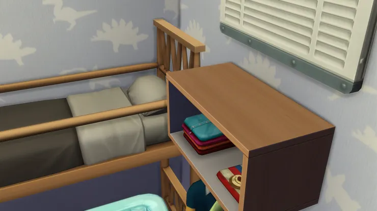 這個架子不但是衣架,還可以做床頭櫃,一物多用。