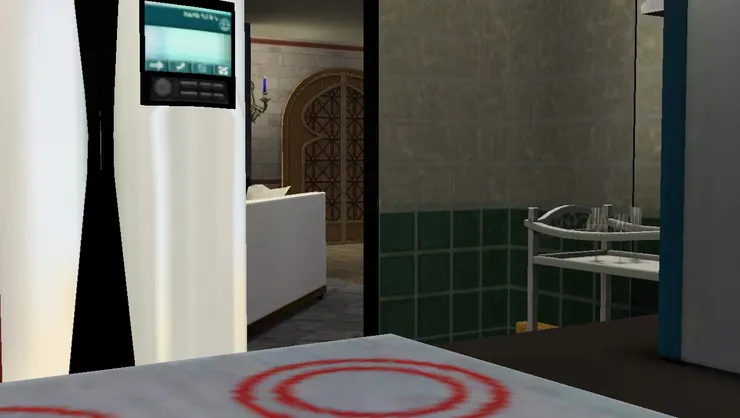 一從客廳進來便可以到雪櫃拿飲品，真方便。