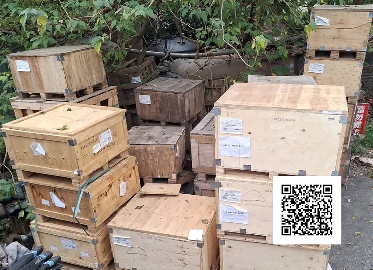 廢木箱清運處理