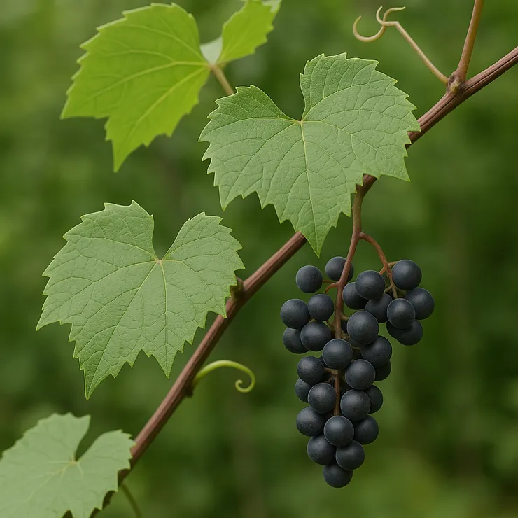 歐洲野葡萄。圖片作者：ChatGPT