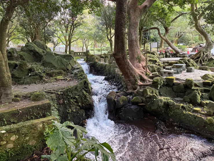 讓人心平靜的小巧公園