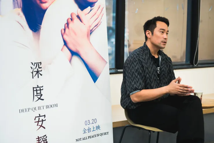 《深度安靜》演員張孝全專訪。／攝影：莊泳翔