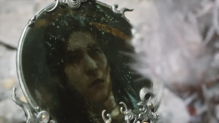 豬八戒照鏡子，裡外不是人...嗎？(遊戲截圖：鏡中的天蓬元帥)