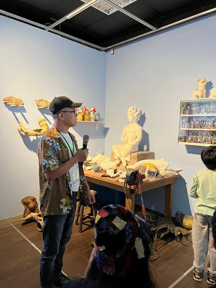 楊茂林現場導覽