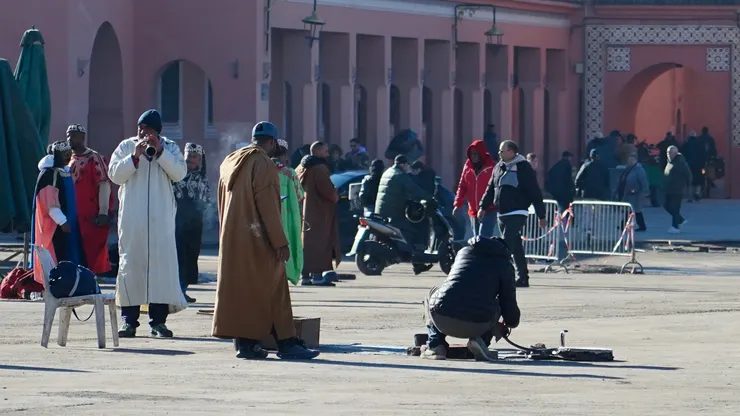 早上觀光客還不太多