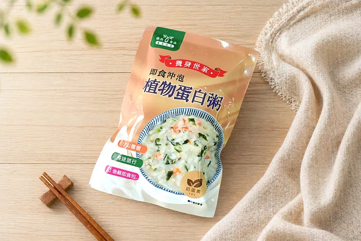 ▲ 優然食品 植物蛋白粥