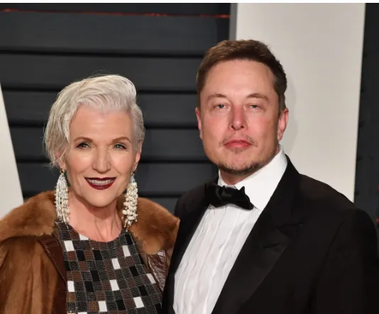 Flanigan, C. (2017). Maye Musk and SpaceX CEO Elon Musk at the 2017 Vanity Fair Oscar Party [Photograph]. Getty Images. https://www.gettyimages.com