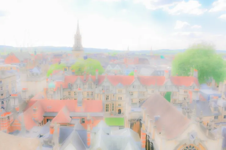 綜觀牛津市區一景