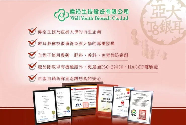 偉裕生技品牌故事