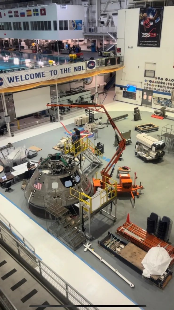 Orion獵戶座指令艙模擬測試模型