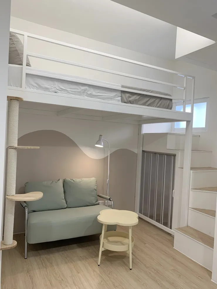 301 房小夾層的樣子