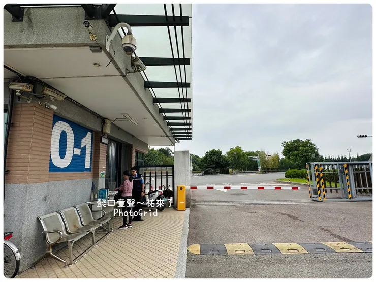 入口處停車換證後~再行駛到A5棟停車場