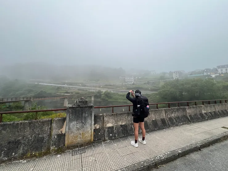 再見～～美麗的portomarin 波爾多馬林小鎮。