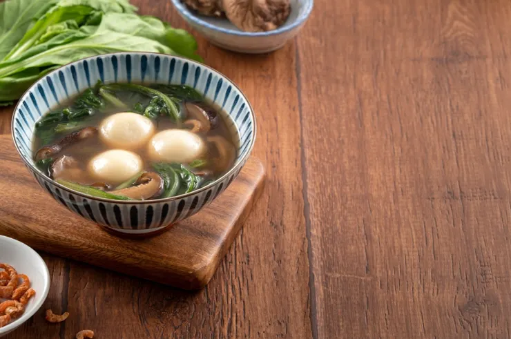 冬至吃湯圓象徵圓圓滿滿。圖/123RF圖庫