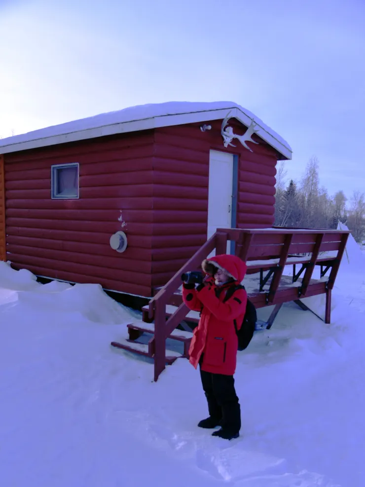 我們住的小木屋