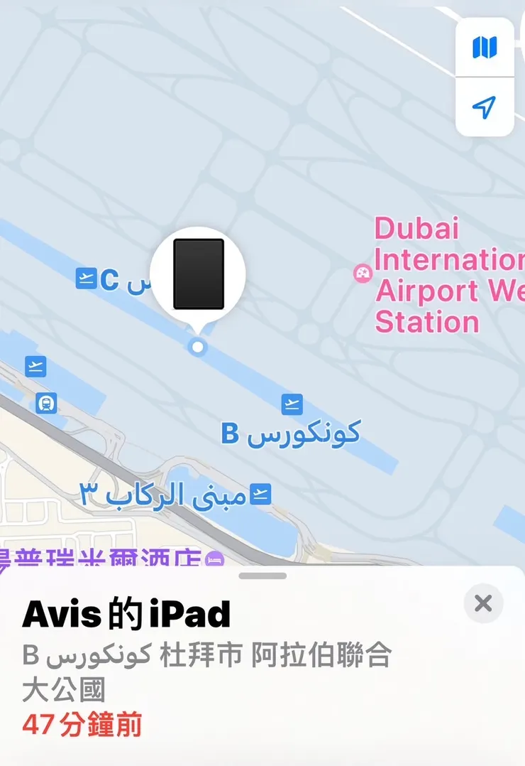 看到就在B 跟 C棟之間