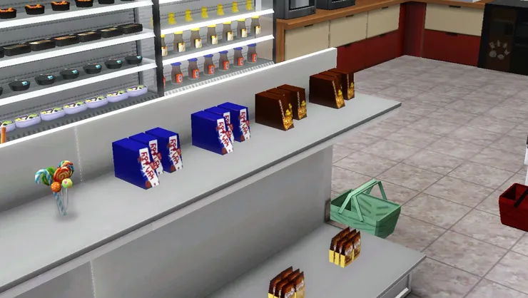 無論多細小的便利店都有這種矮矮的糖果貨架。我對其他的貨架全都沒興趣。