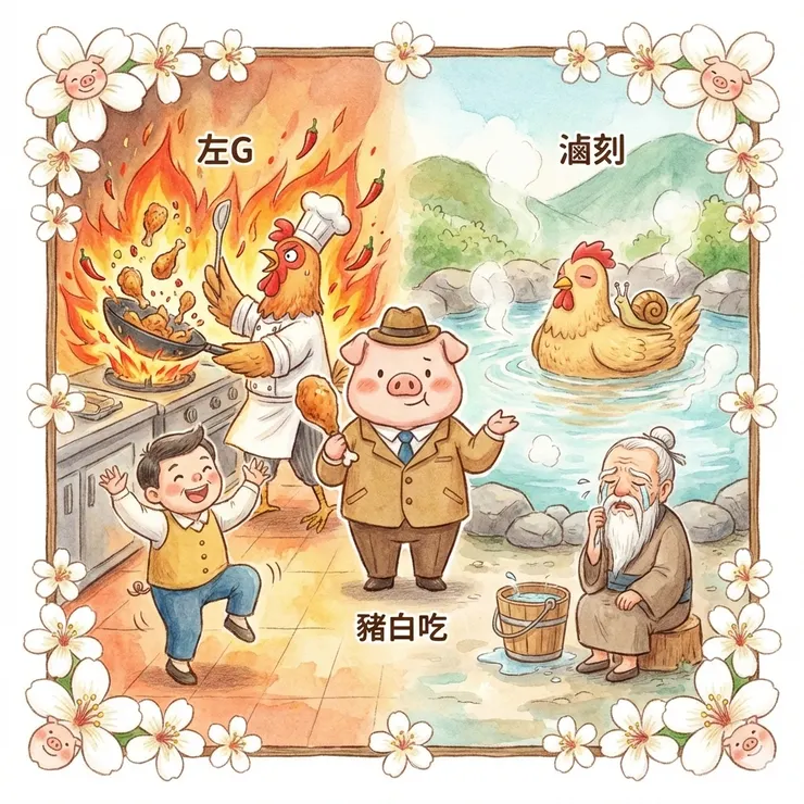 AI繪圖:「雞」烈碰撞