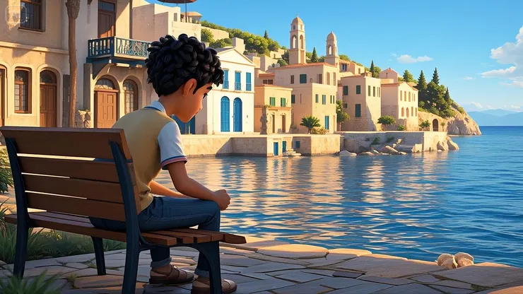 在世界各個海邊住上兩個月