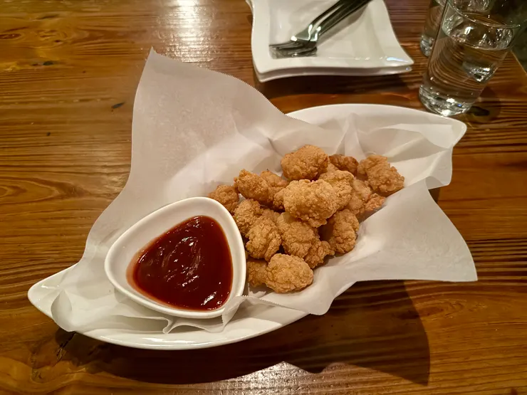 炸物小點 雞米花 250元