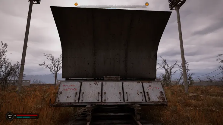 產生上圖類似電擊的地方。