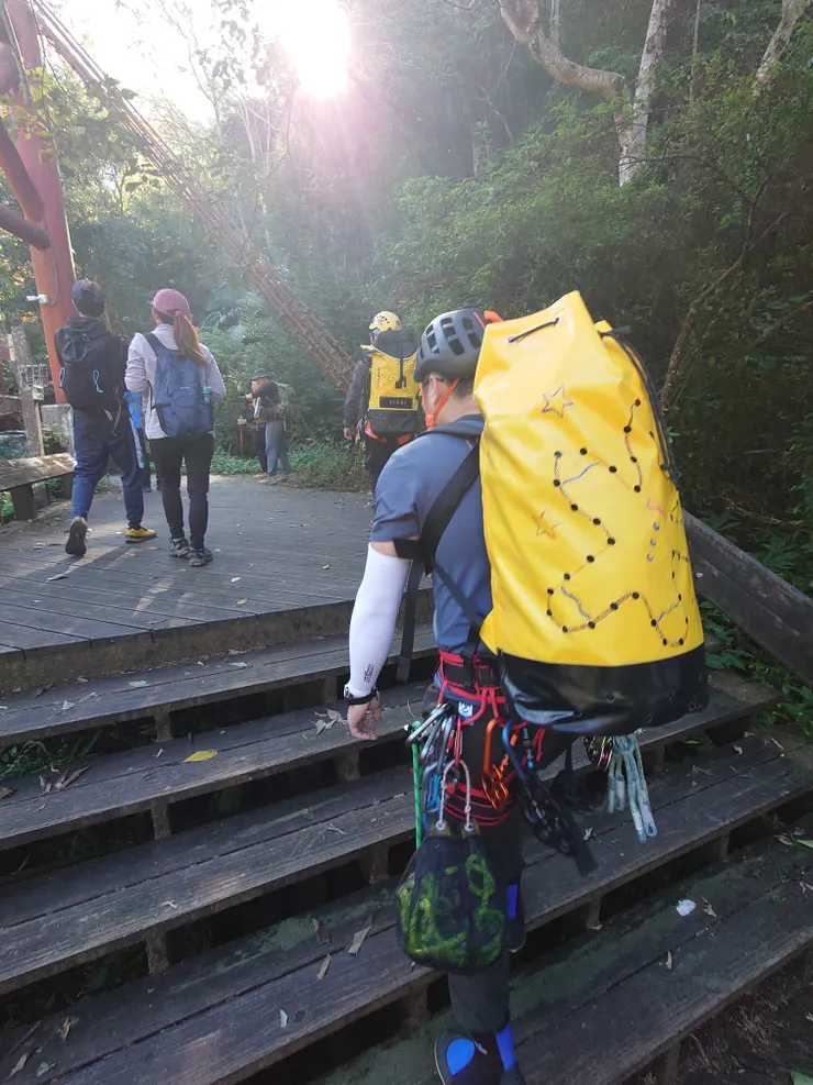 這群阿北要去一條名為汶水溪的溪流溯溪