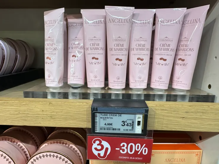 管裝栗子抹醬 (Crème de Marrons)