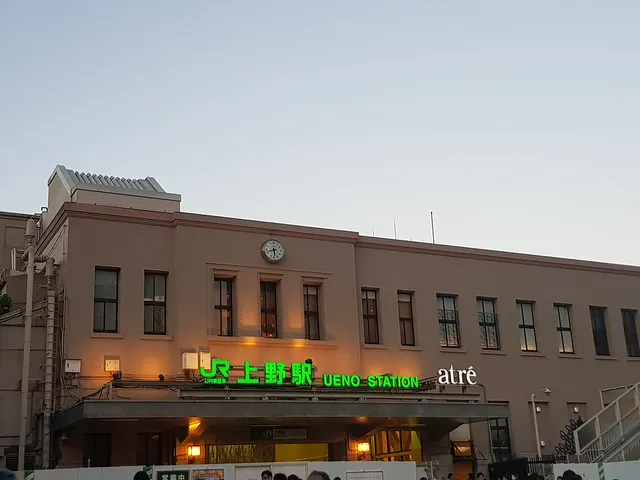 現在的 JR 上野站