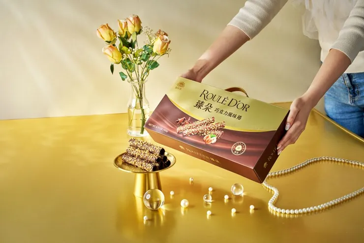 喜年來「臻朵巧克力風味捲」進軍輕奢市場,鎖定職場送禮需求