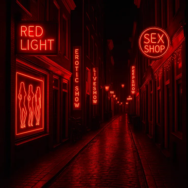 那些不說破的訊息,早已在深夜霓虹裡打開了入口。 我們只是習慣裝作沒看到。