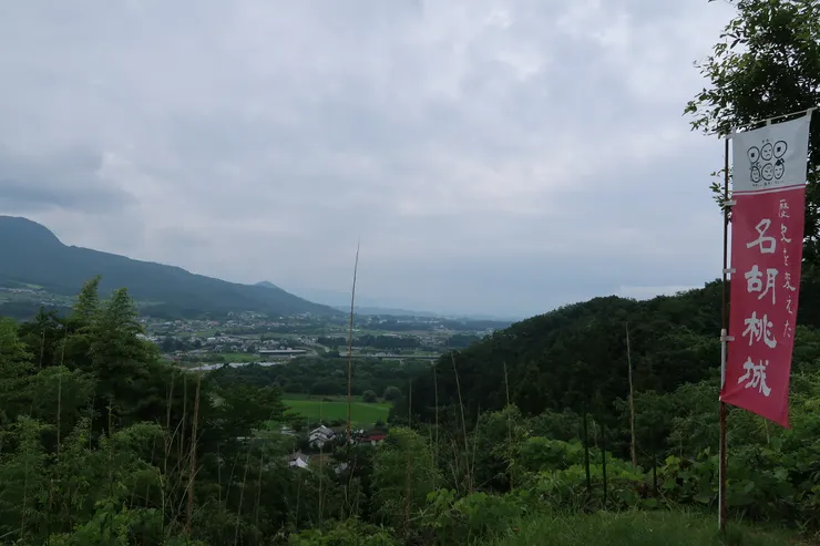 眺望群馬。