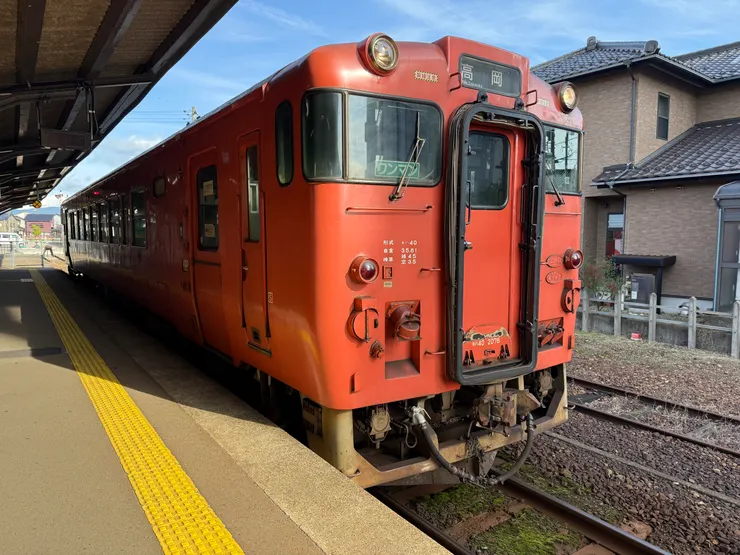 JR冰見線復古火車