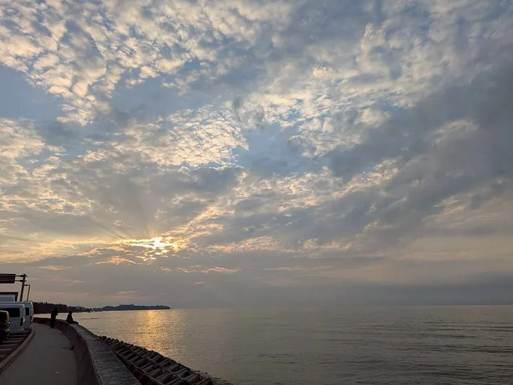 道の駅許田上り駐車場