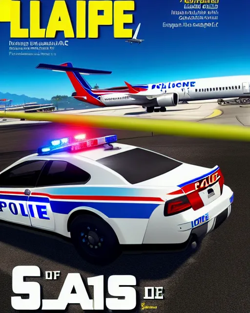 「洛聖都國際機場警匪追逐」