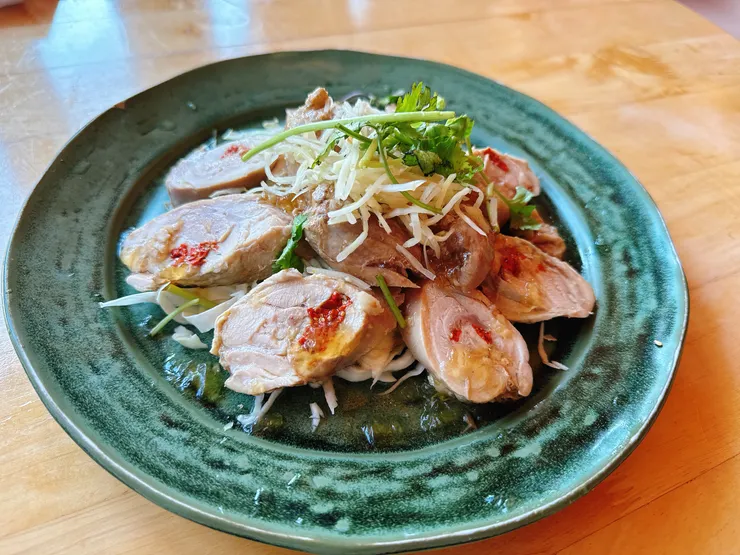 蒔光醉雞 $280/份 - 雞肉吃起來不夠Q彈，味道普通與期待不符