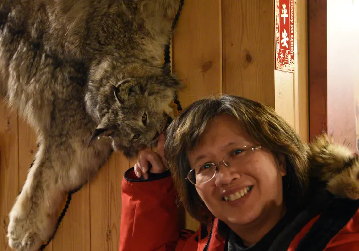 水秀把大山猫當喵喵了呀?