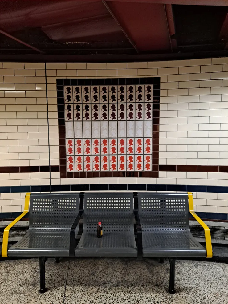 在貝克街站轉車