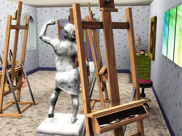 這種情景很常見吧，影視作品裏很多，外國的教室也常常是這樣子學習。