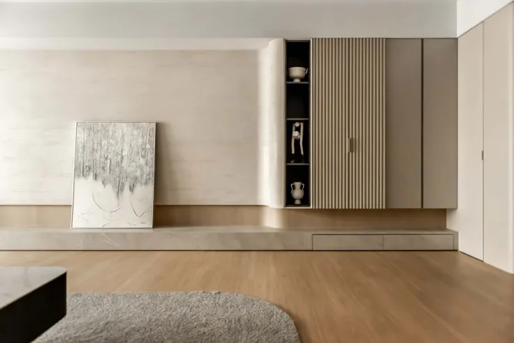 藝術城堡｜沐灰謐境 客廳-2