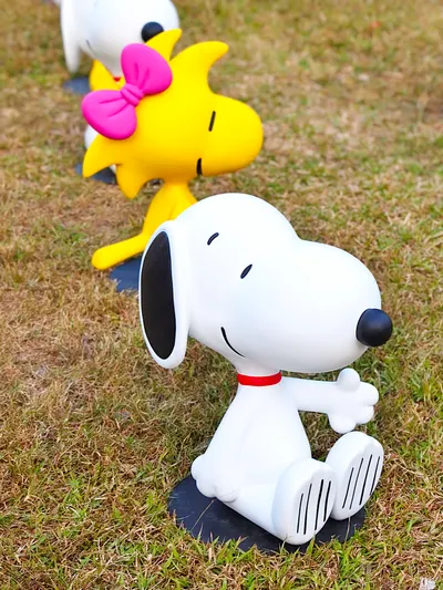 台中交通安全 x 史努比本週/台中最Chill的角落。🌿