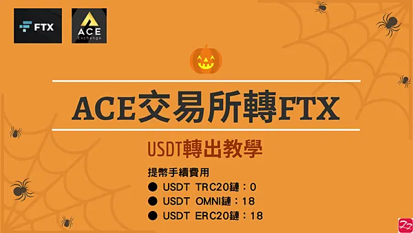 ACE交易所｜ACE轉FTX 圖解教學 USDT提現(轉出) 影片檔 三週年慶典