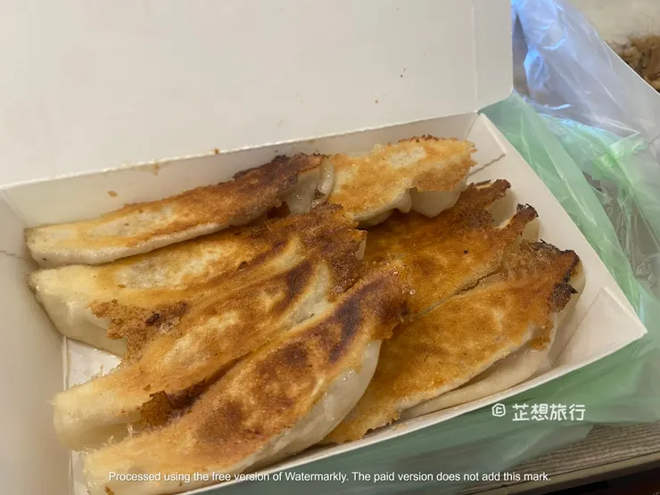 阿財韭黃鮮肉鍋貼