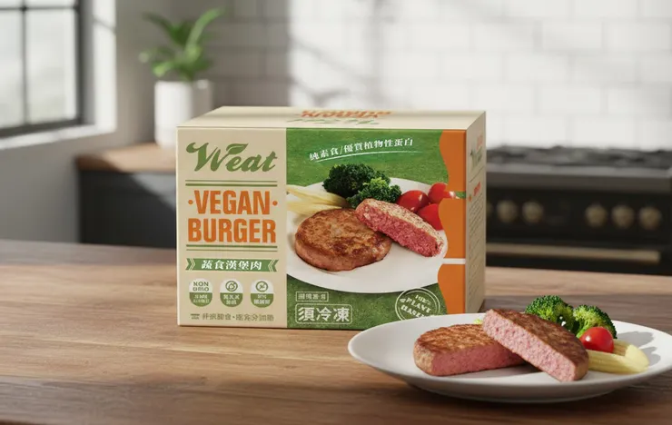 本圖為 AI 生成示意，品牌 VVeat 用於設計觀察之例。