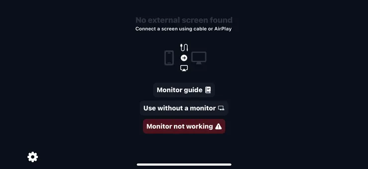 雖然會做提示，但 Shiftscreen 有提供直接進入桌面的選項。